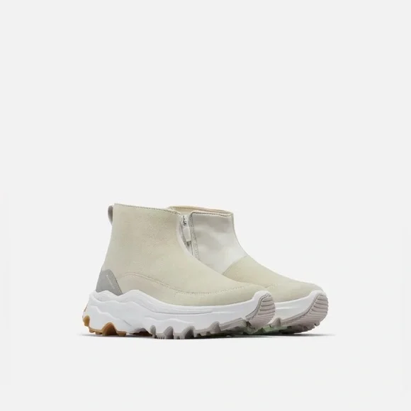 Sorel Women's Kinetic Breakthru Acadia Waterproof Boot ✨ Chalk + Sea Salt Size 8 - Picture 5 of 10